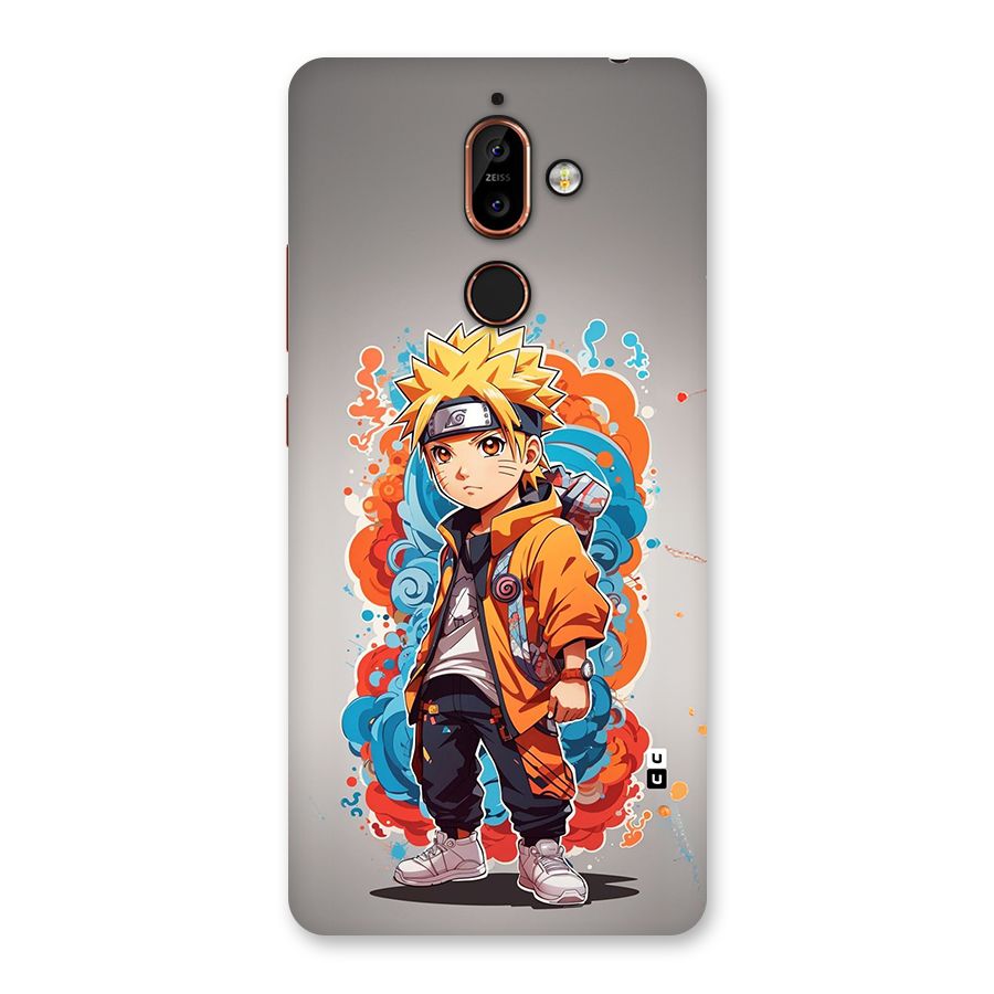 Cool Naruto Uzumaki Back Case for Nokia 7 Plus