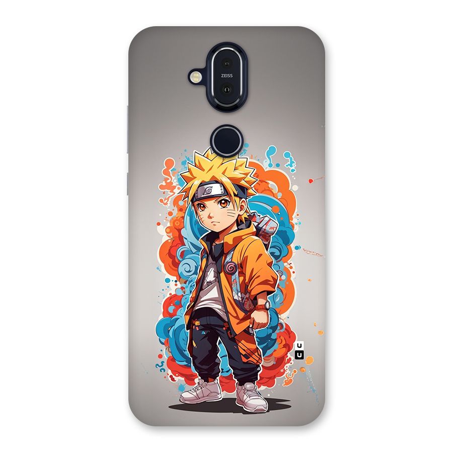 Cool Naruto Uzumaki Back Case for Nokia 8.1