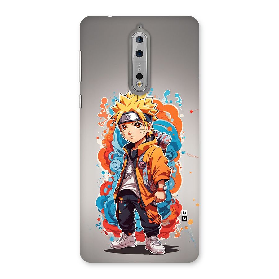 Cool Naruto Uzumaki Back Case for Nokia 8