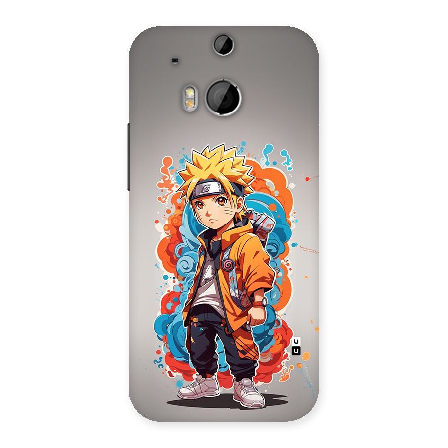 Cool Naruto Uzumaki Back Case for One M8