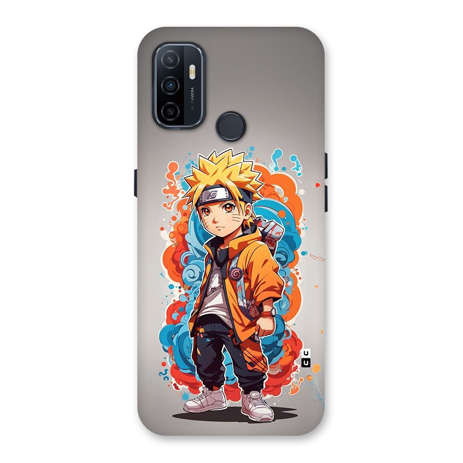 Cool Naruto Uzumaki Back Case for Oppo A53