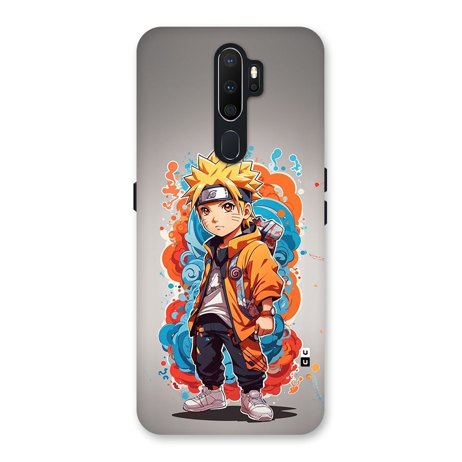 Cool Naruto Uzumaki Back Case for Oppo A5 (2020)