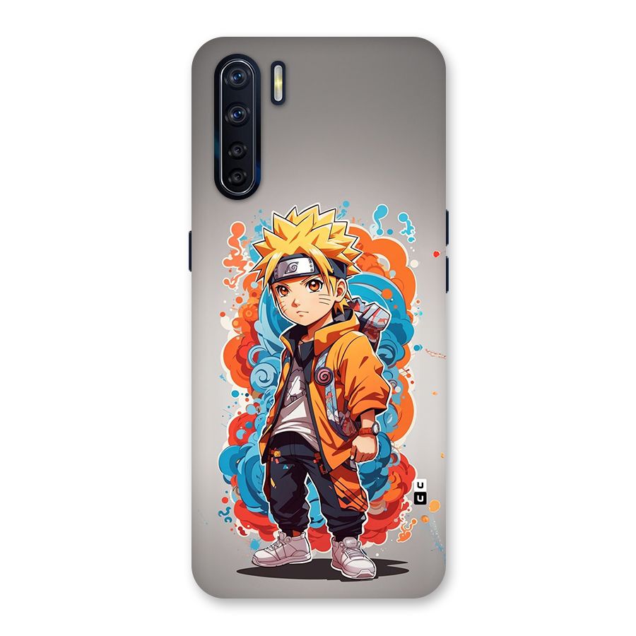 Cool Naruto Uzumaki Back Case for Oppo F15