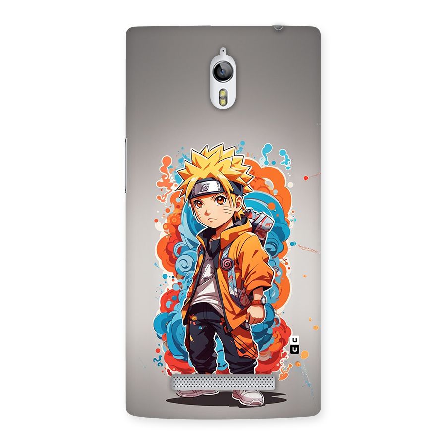 Cool Naruto Uzumaki Back Case for Oppo Find 7