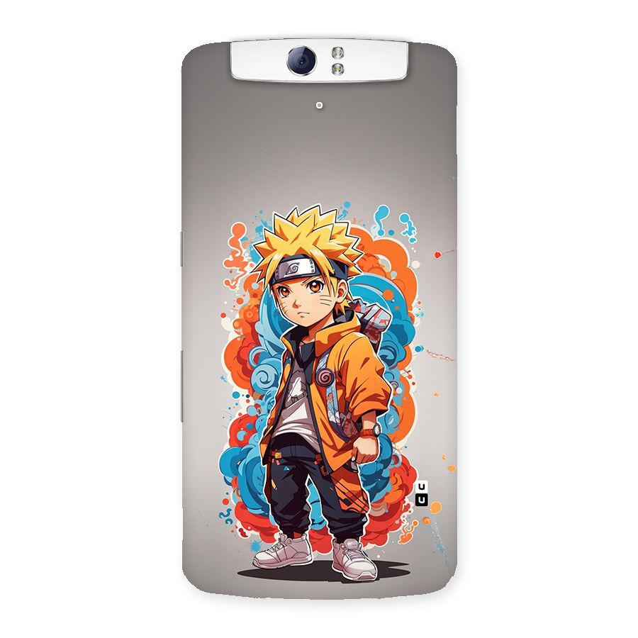 Cool Naruto Uzumaki Back Case for Oppo N1