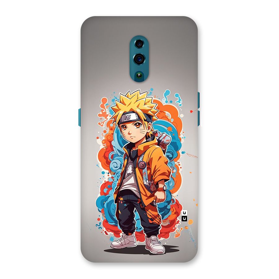 Cool Naruto Uzumaki Back Case for Oppo Reno