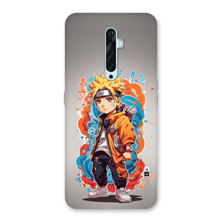 Cool Naruto Uzumaki Back Case for Oppo Reno2 Z