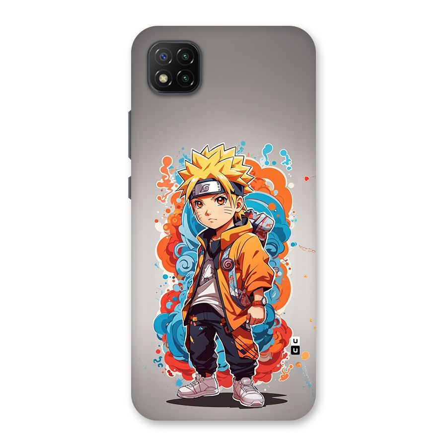 Cool Naruto Uzumaki Back Case for Poco C3