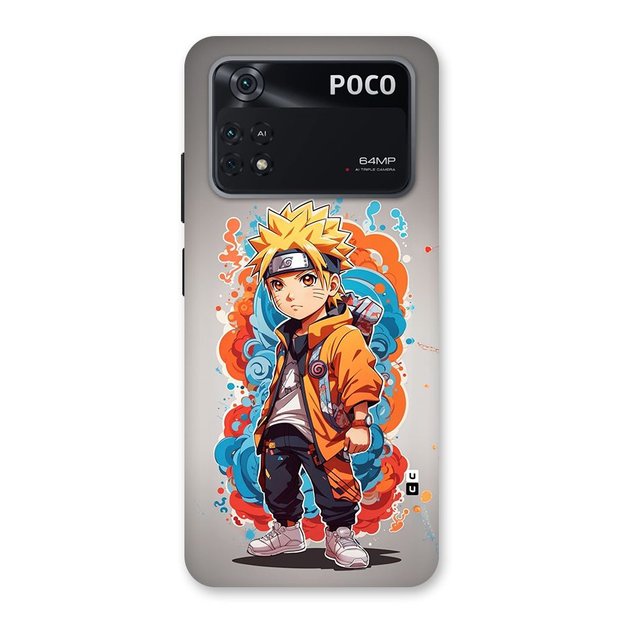 Cool Naruto Uzumaki Back Case for Poco M4 Pro 4G