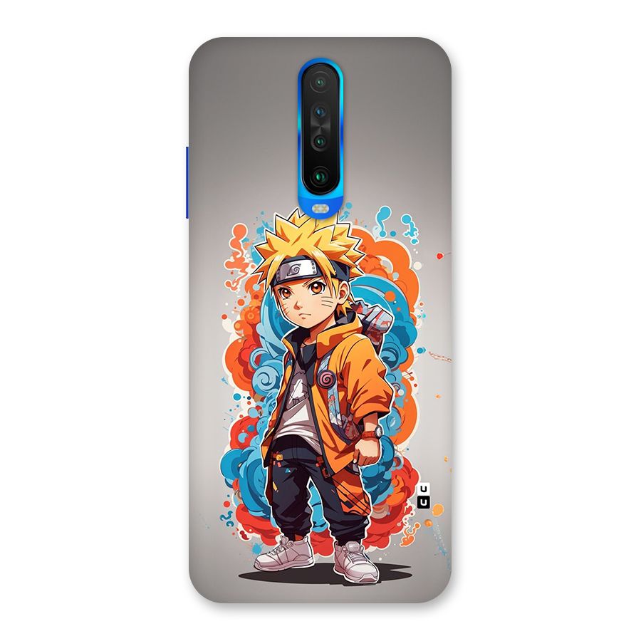 Cool Naruto Uzumaki Back Case for Poco X2
