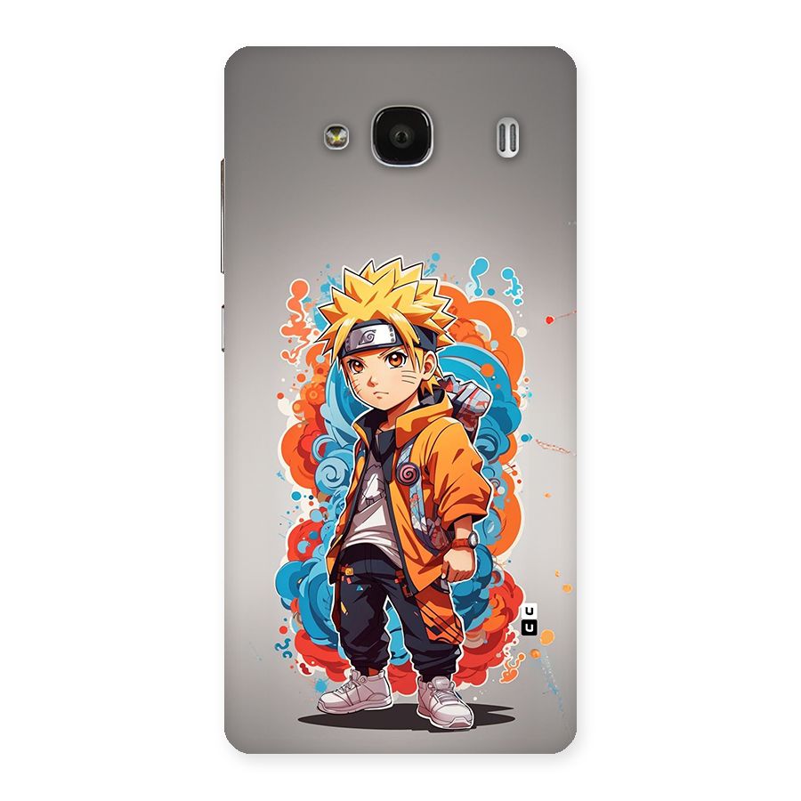 Cool Naruto Uzumaki Back Case for Redmi 2