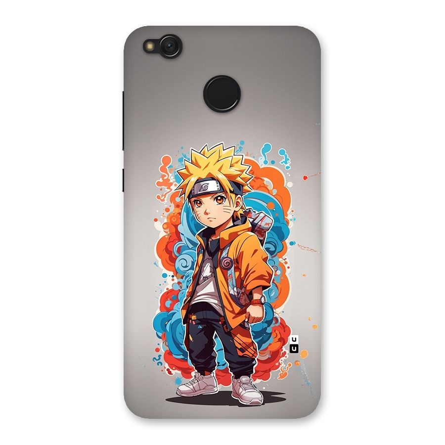 Cool Naruto Uzumaki Back Case for Redmi 4