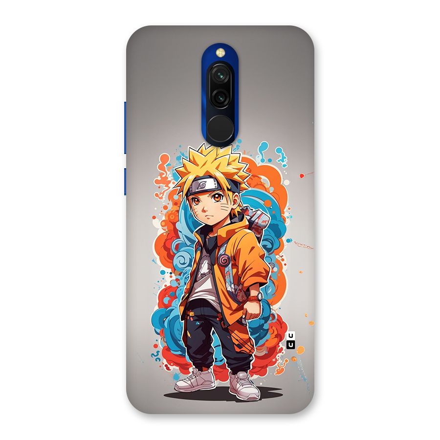 Cool Naruto Uzumaki Back Case for Redmi 8