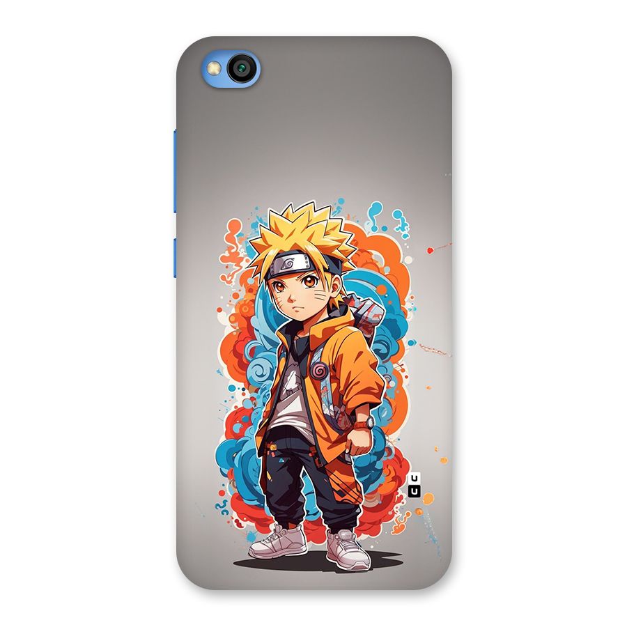 Cool Naruto Uzumaki Back Case for Redmi Go