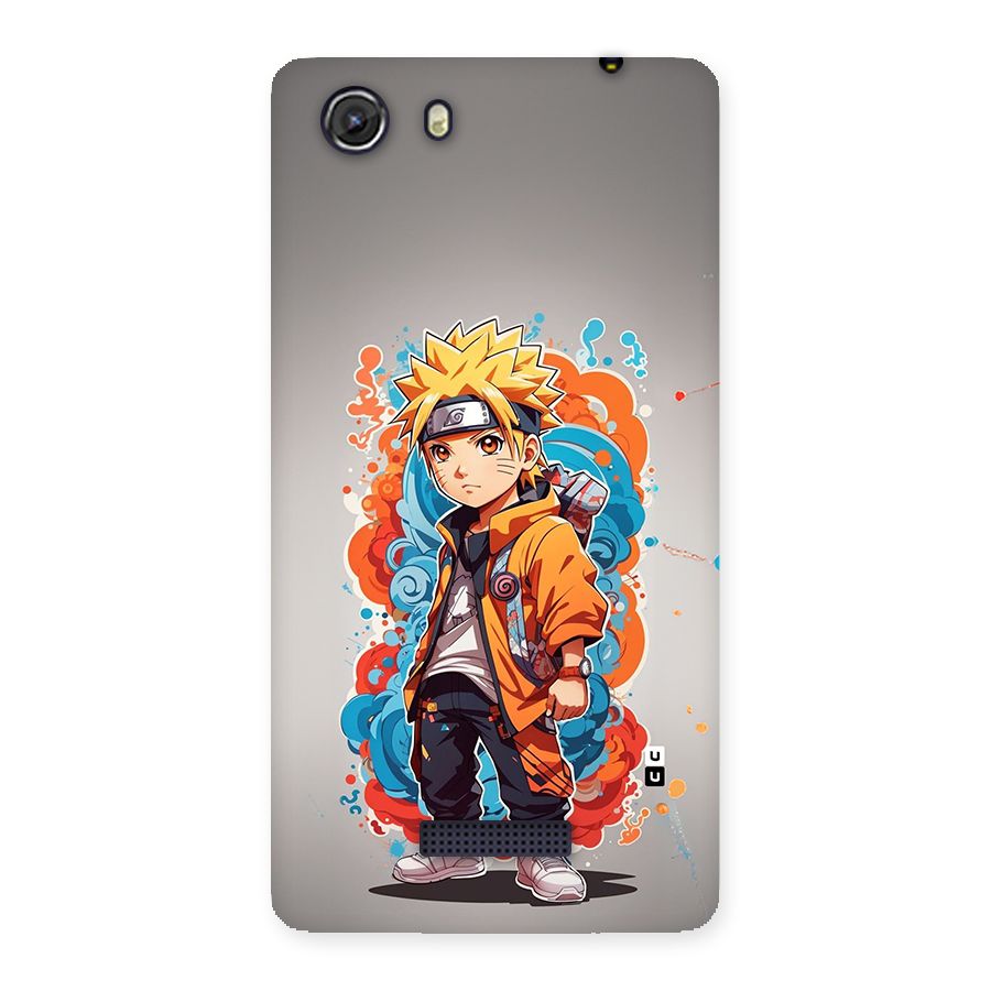 Cool Naruto Uzumaki Back Case for Unite 3
