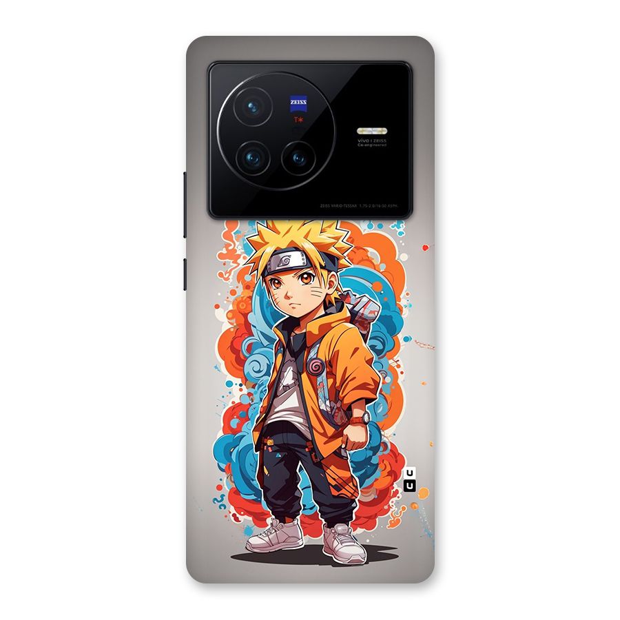 Cool Naruto Uzumaki Back Case for Vivo X80