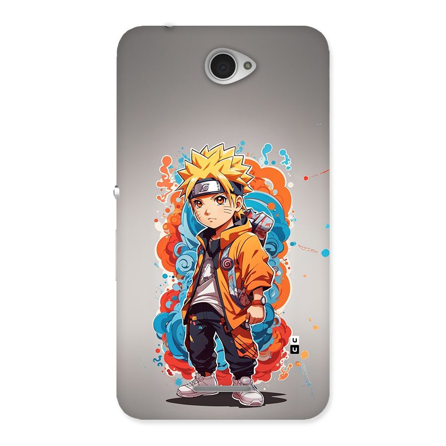 Cool Naruto Uzumaki Back Case for Xperia E4