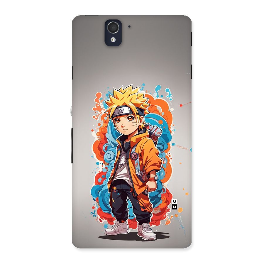 Cool Naruto Uzumaki Back Case for Xperia Z