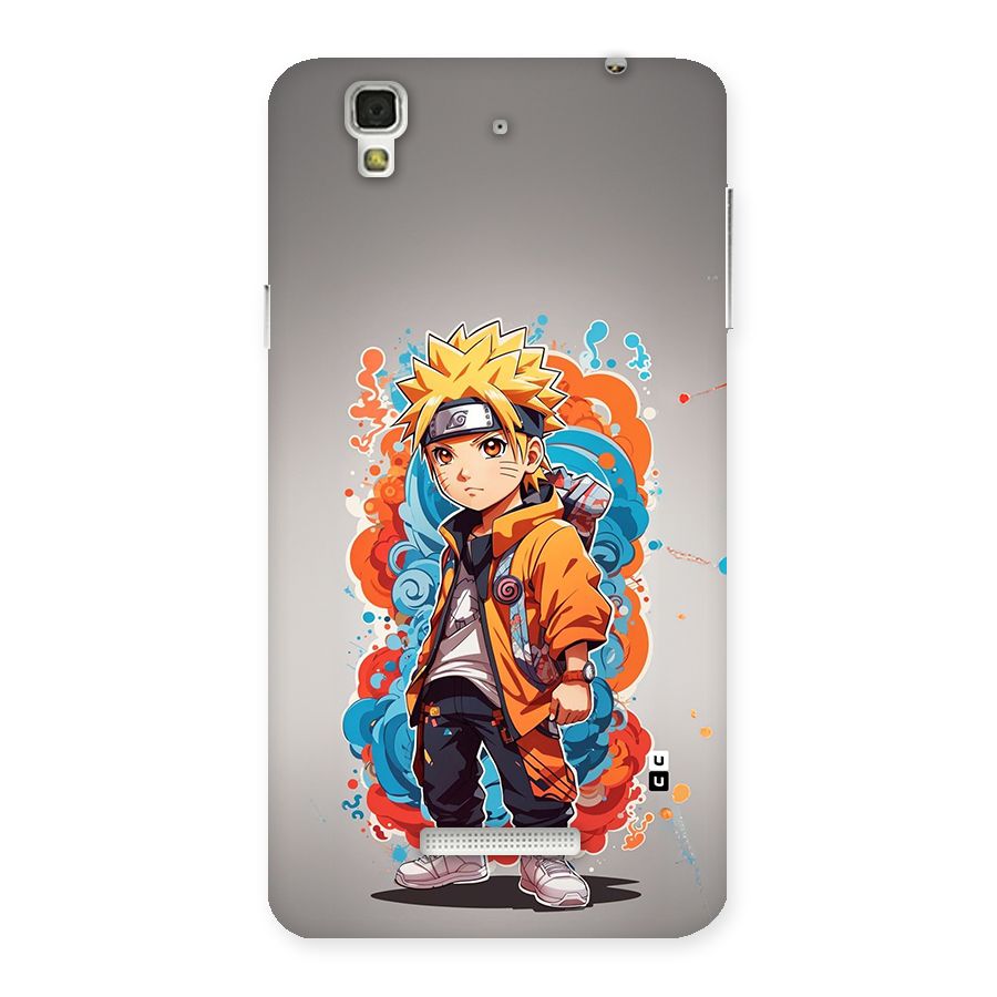 Cool Naruto Uzumaki Back Case for YU Yureka Plus
