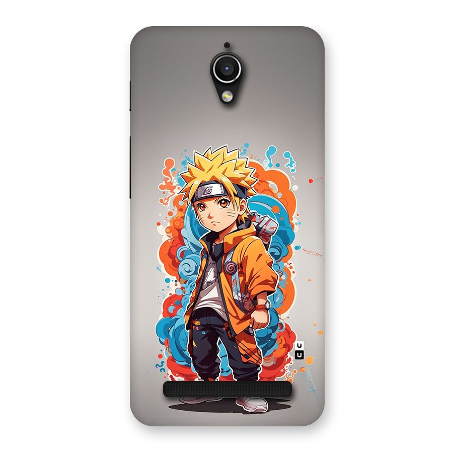 Cool Naruto Uzumaki Back Case for Zenfone Go