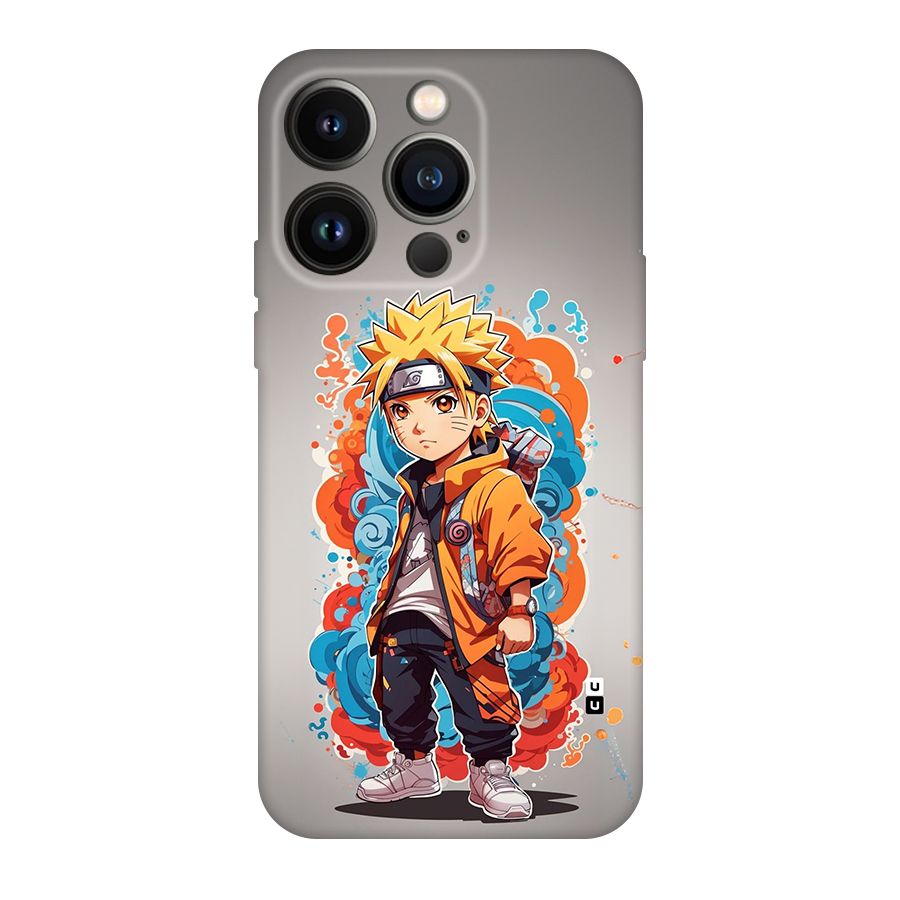 Cool Naruto Uzumaki Back Case for iPhone 14 Pro