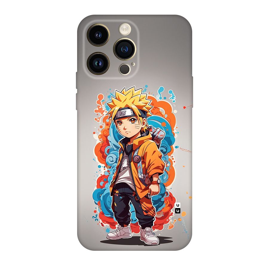Cool Naruto Uzumaki Back Case for iPhone 14 Pro Max