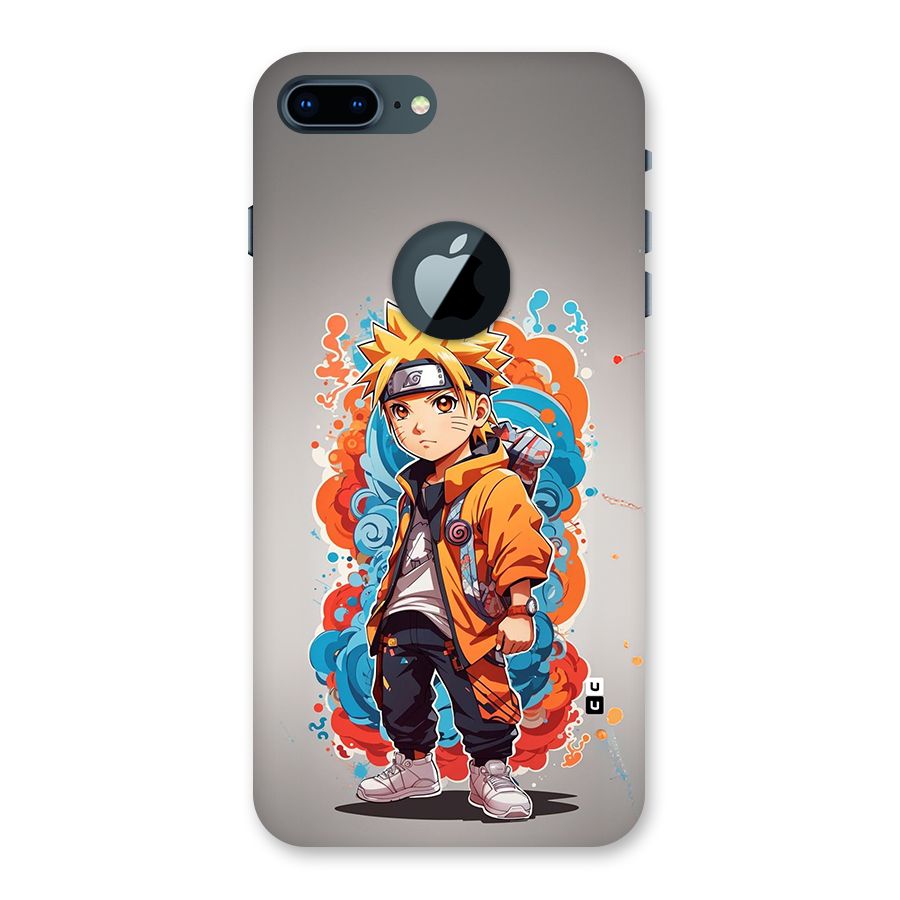 Cool Naruto Uzumaki Back Case for iPhone 7 Plus Logo Cut