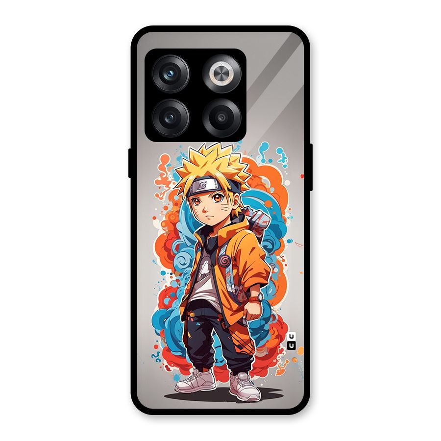 Cool Naruto Uzumaki Glass Back Case for OnePlus 10T