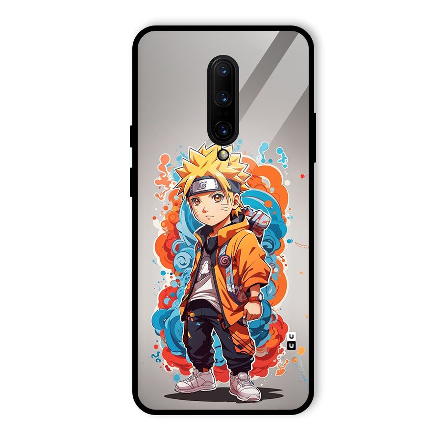 Cool Naruto Uzumaki Glass Back Case for OnePlus 7 Pro