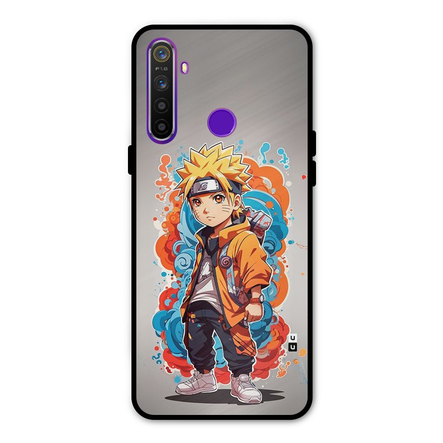 Cool Naruto Uzumaki Glass Back Case for Realme 5s