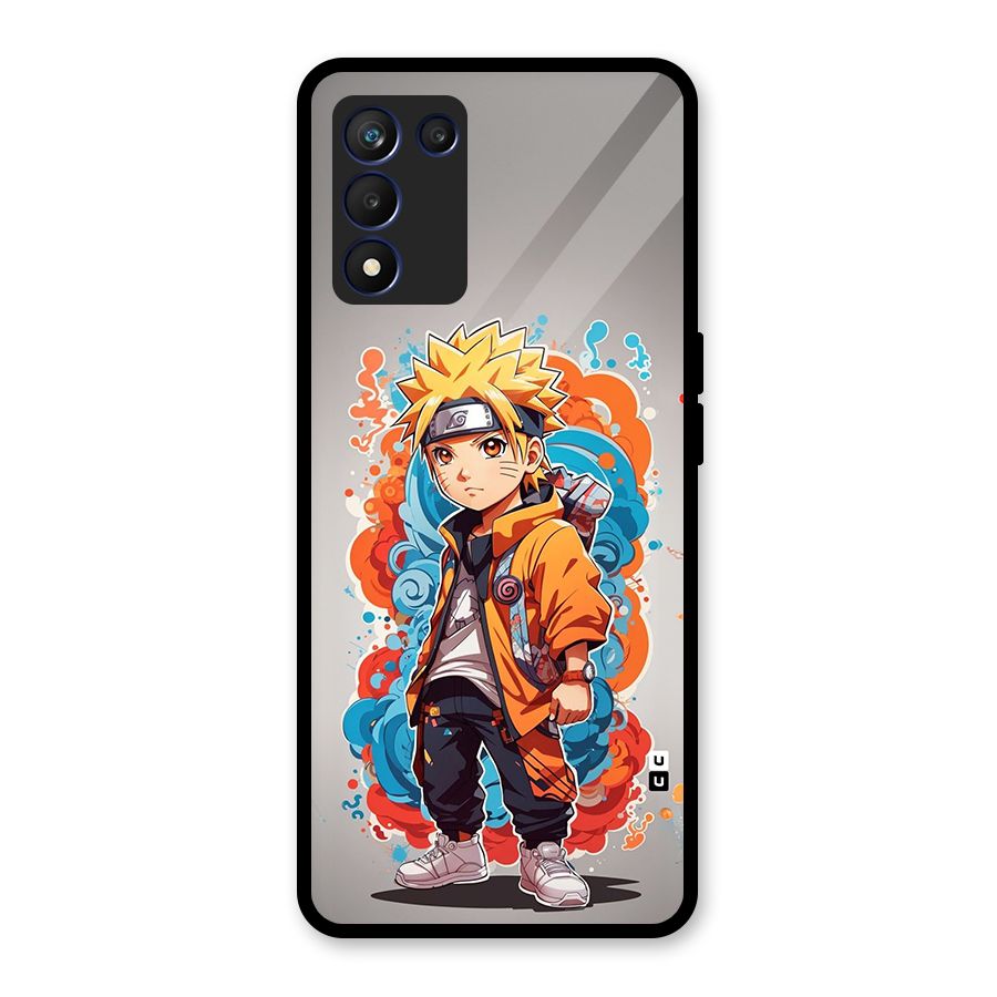 Cool Naruto Uzumaki Glass Back Case for Realme 9 5G Speed