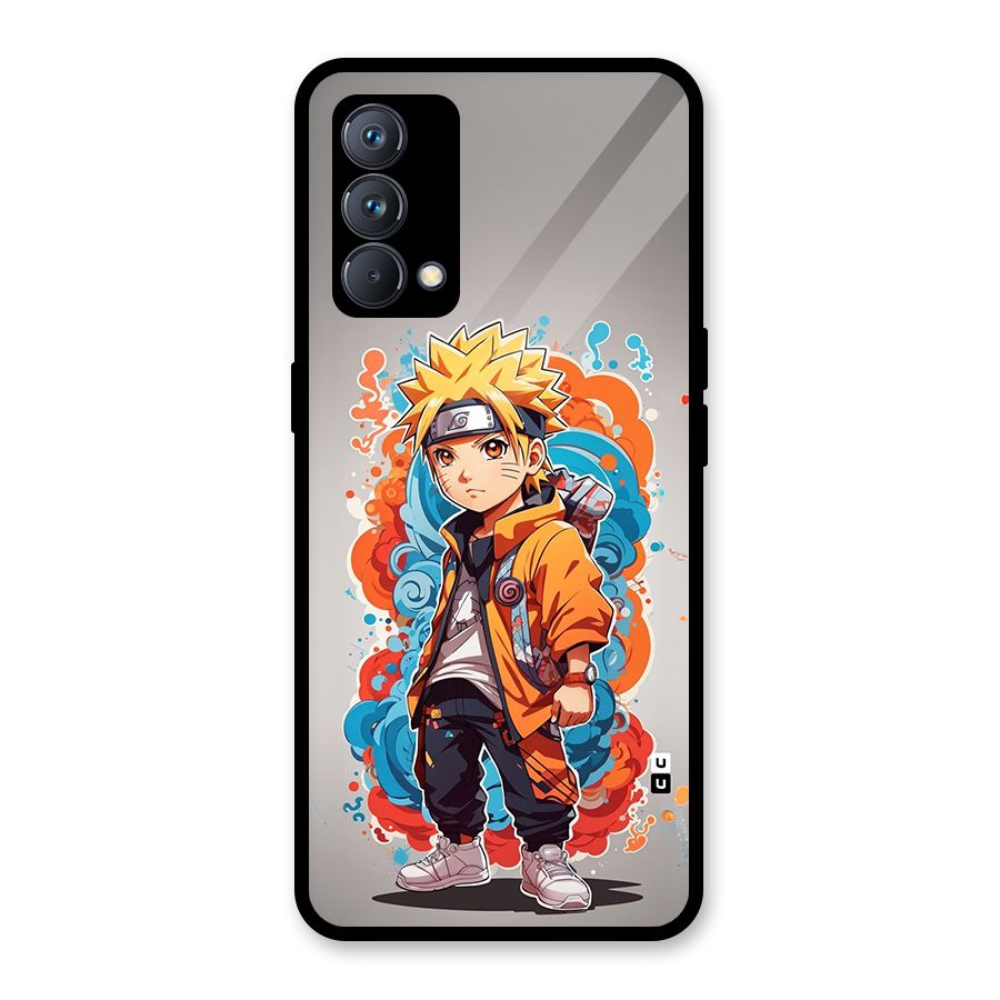 Cool Naruto Uzumaki Glass Back Case for Realme GT Master Edition