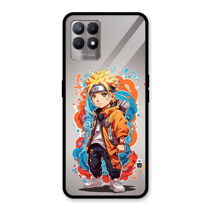 Cool Naruto Uzumaki Glass Back Case for Realme Narzo 50