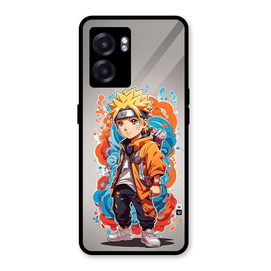 Cool Naruto Uzumaki Glass Back Case for Realme Narzo 50 5G