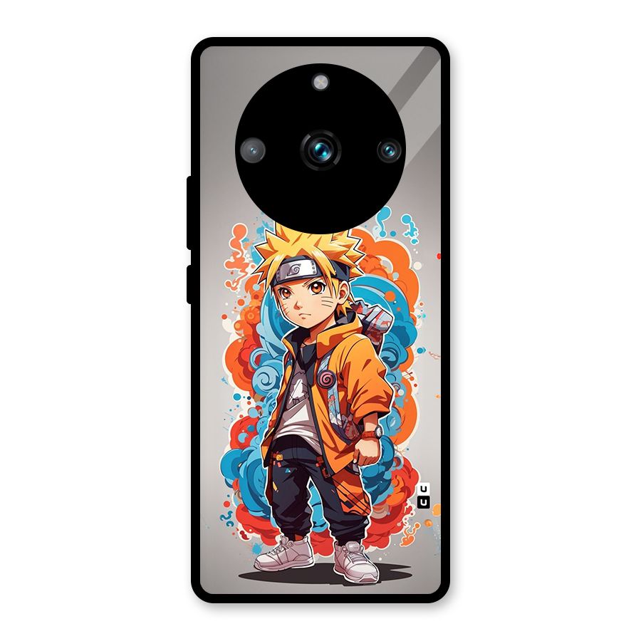 Cool Naruto Uzumaki Glass Back Case for Realme Narzo 60 Pro