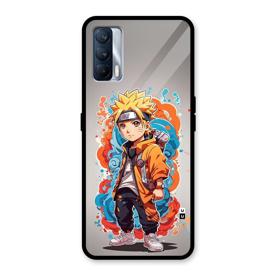 Cool Naruto Uzumaki Glass Back Case for Realme X7