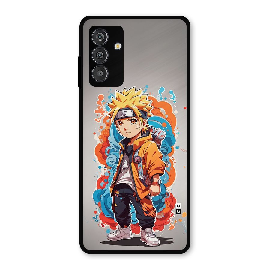 Cool Naruto Uzumaki Metal Back Case for Galaxy F13