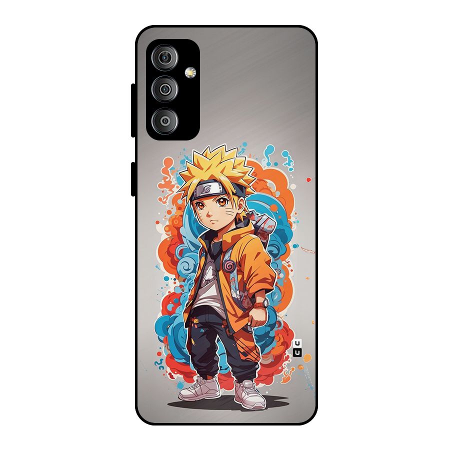 Cool Naruto Uzumaki Metal Back Case for Galaxy F23
