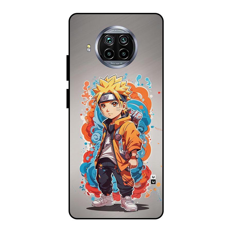 Cool Naruto Uzumaki Metal Back Case for Mi 10i