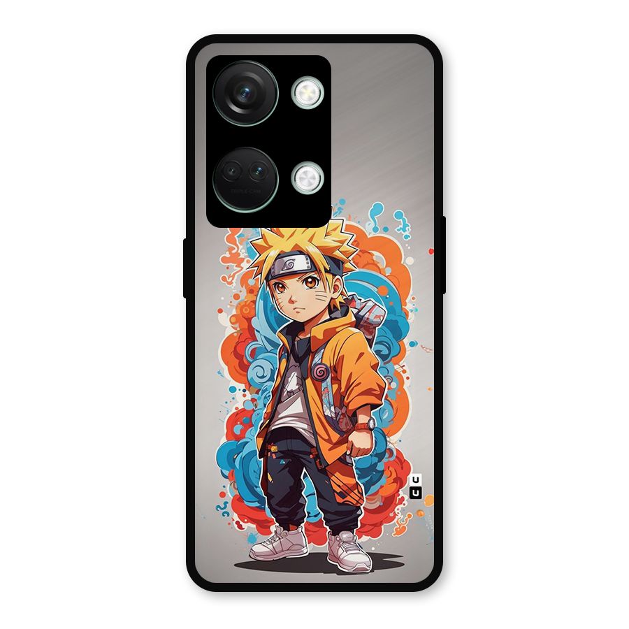 Cool Naruto Uzumaki Metal Back Case for OnePlus Nord 3