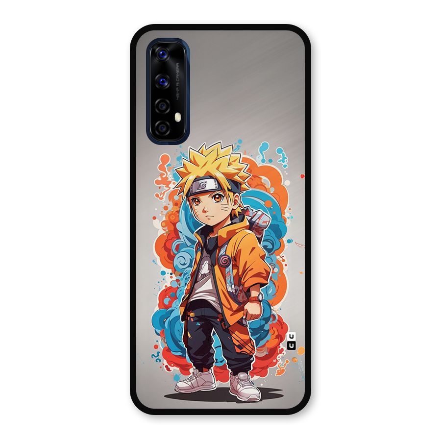 Cool Naruto Uzumaki Metal Back Case for Realme Narzo 20 Pro