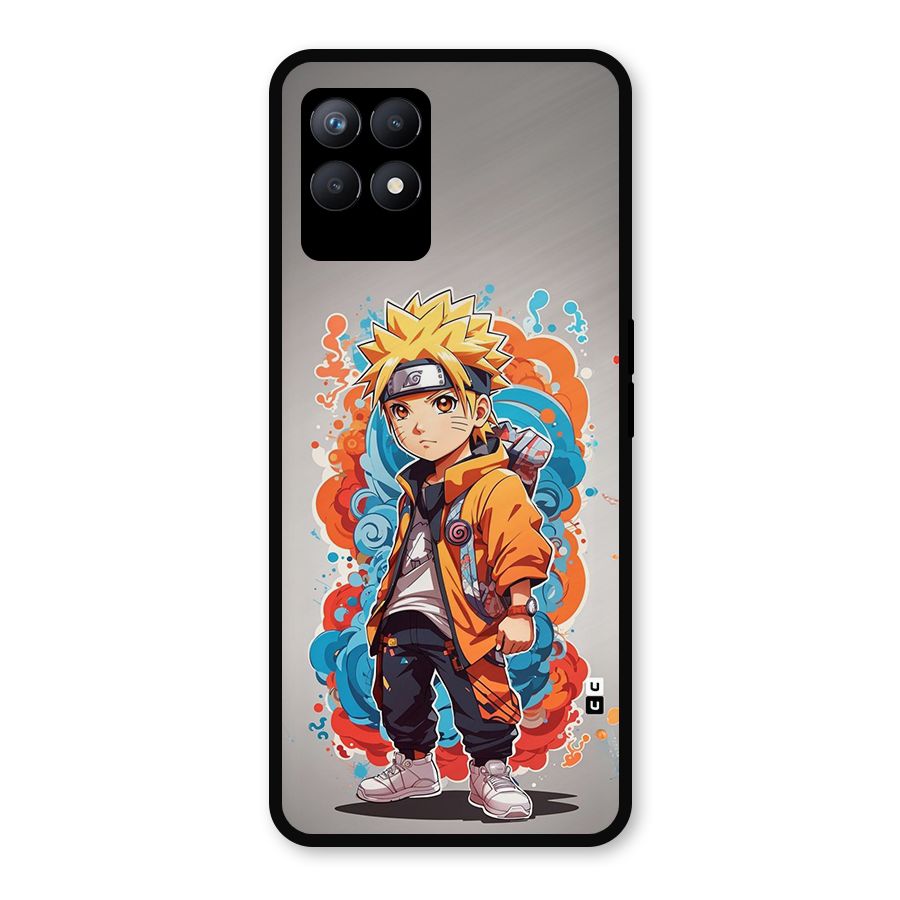 Cool Naruto Uzumaki Metal Back Case for Realme Narzo 50