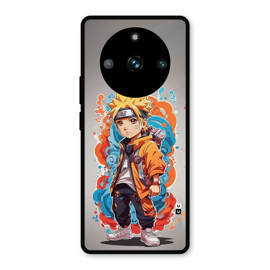 Cool Naruto Uzumaki Metal Back Case for Realme Narzo 60 Pro