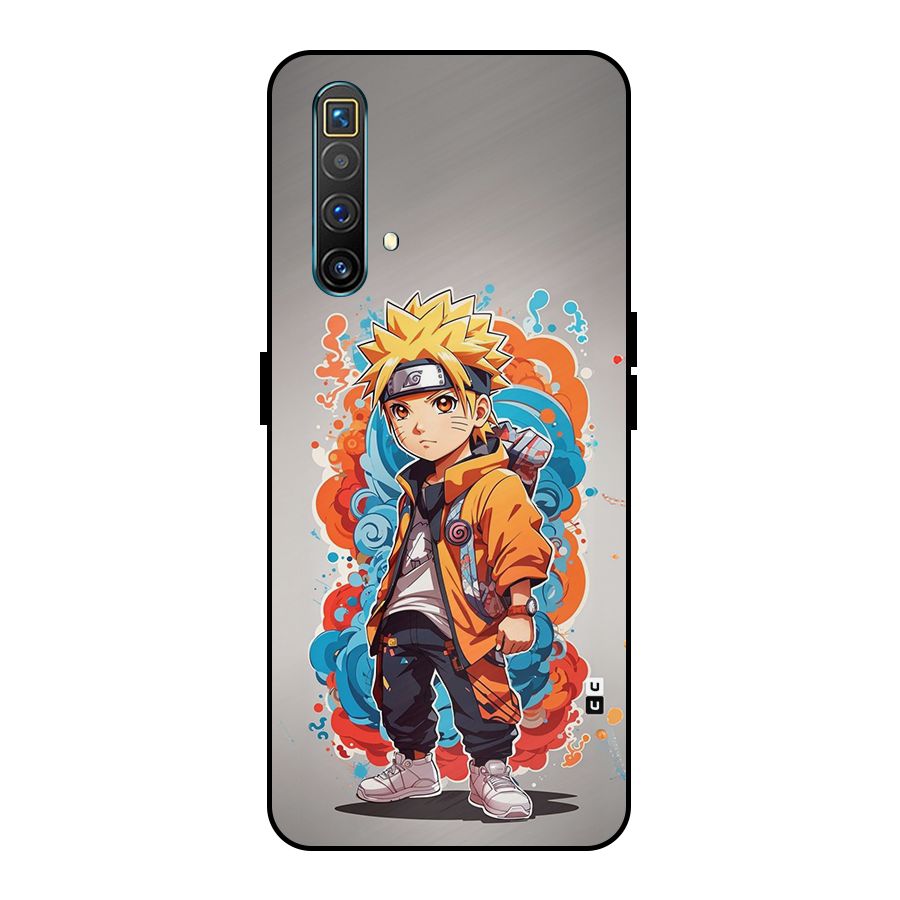 Cool Naruto Uzumaki Metal Back Case for Realme X3 SuperZoom