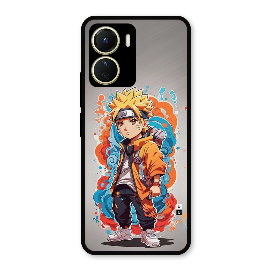 Cool Naruto Uzumaki Metal Back Case for Vivo Y16