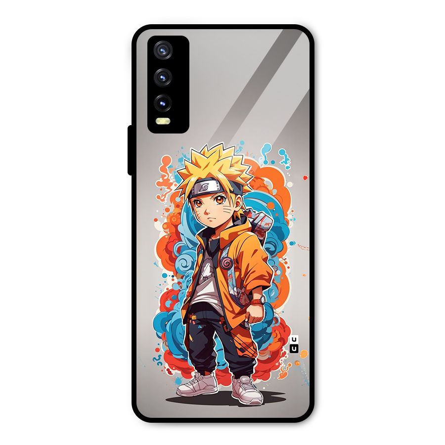 Cool Naruto Uzumaki Metal Back Case for Vivo Y20