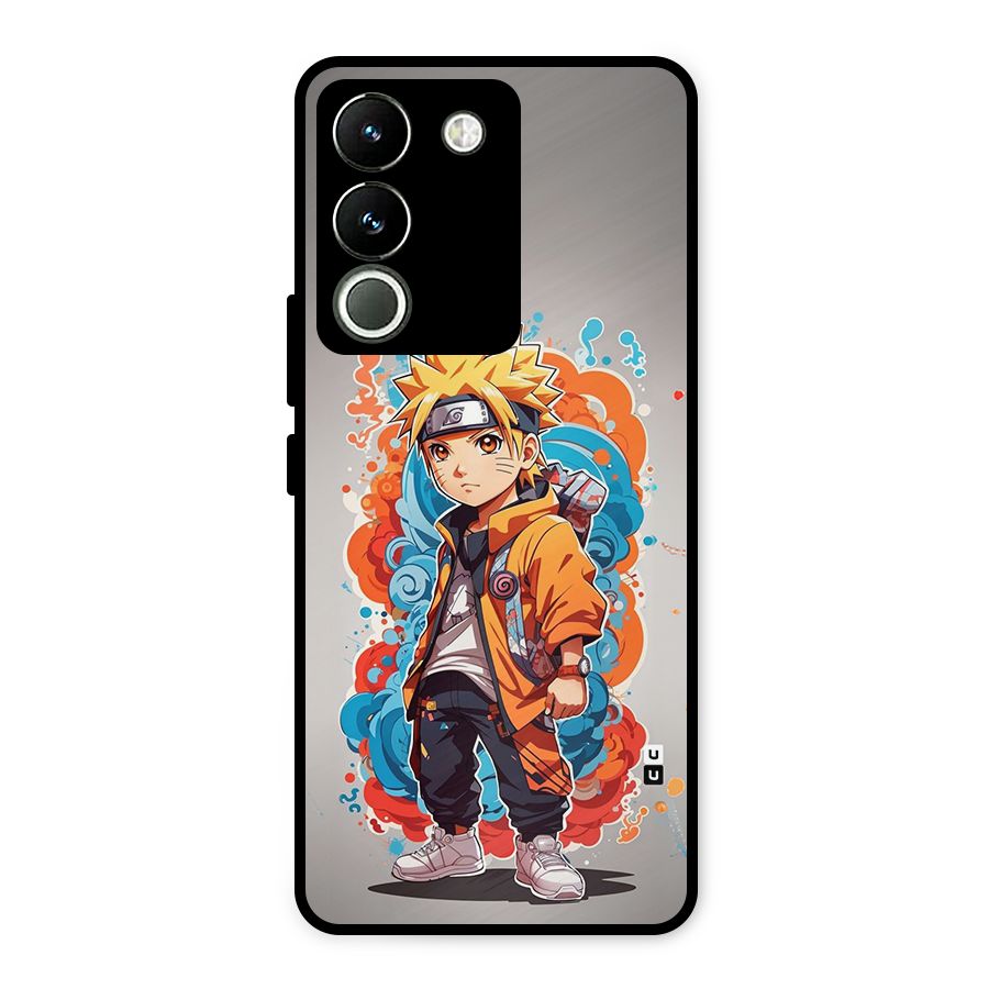 Cool Naruto Uzumaki Metal Back Case for Vivo Y200