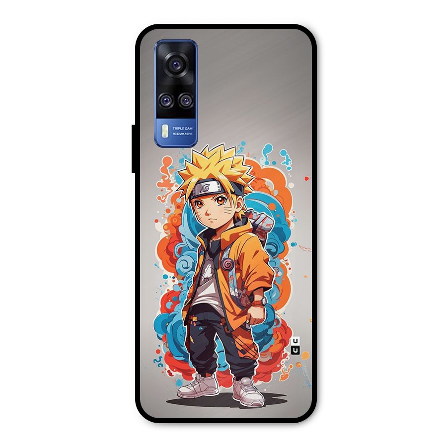 Cool Naruto Uzumaki Metal Back Case for Vivo Y31