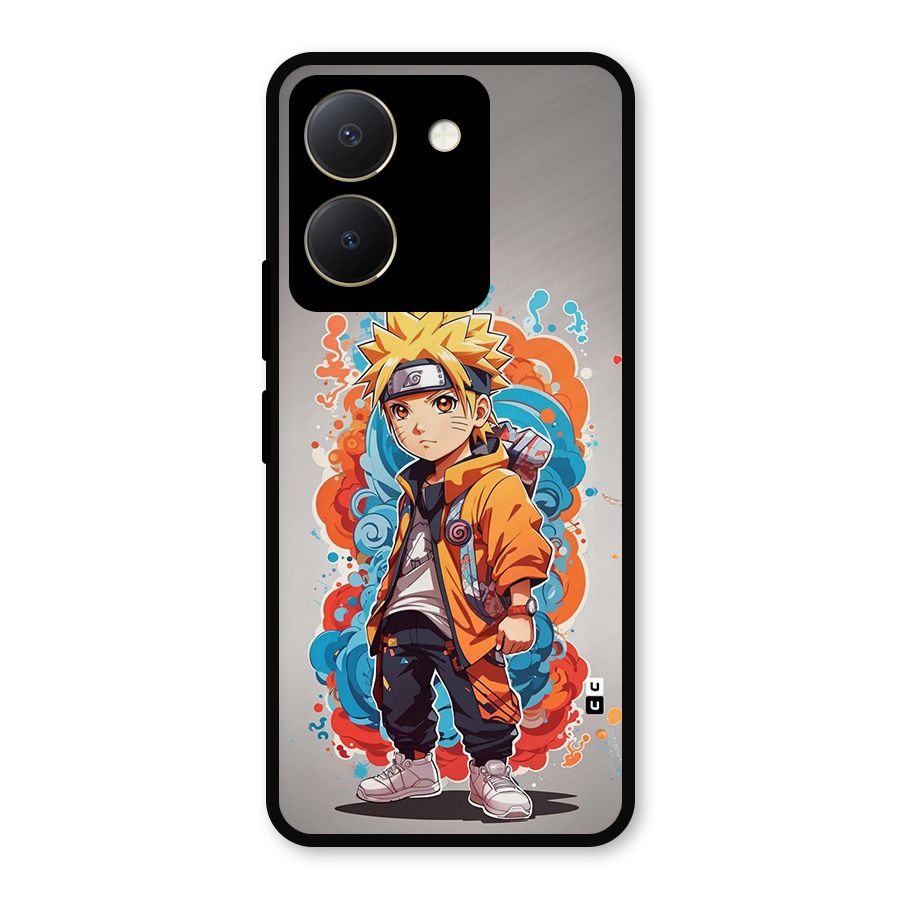 Cool Naruto Uzumaki Metal Back Case for Vivo Y36