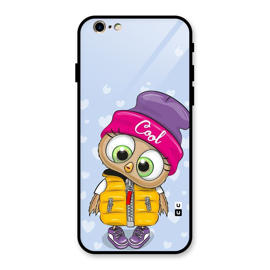 Cool Owl Glass Back Case for iPhone 6 6S